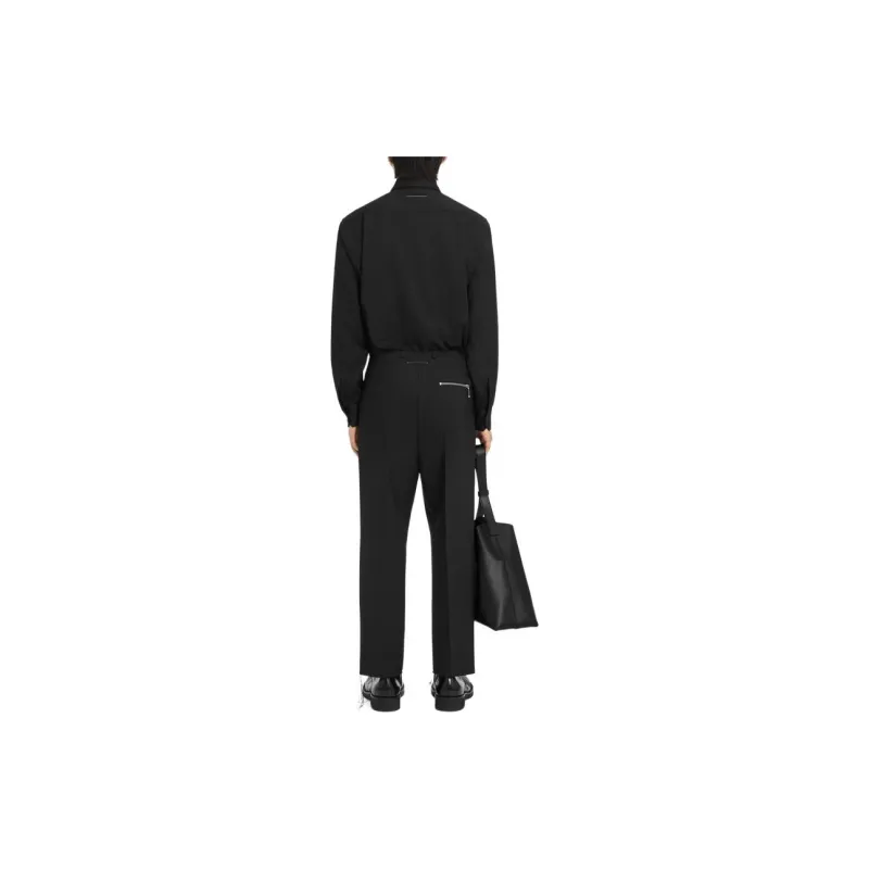 MM6 Maison Margiela FW24 Suit Trouser Men's Black-2