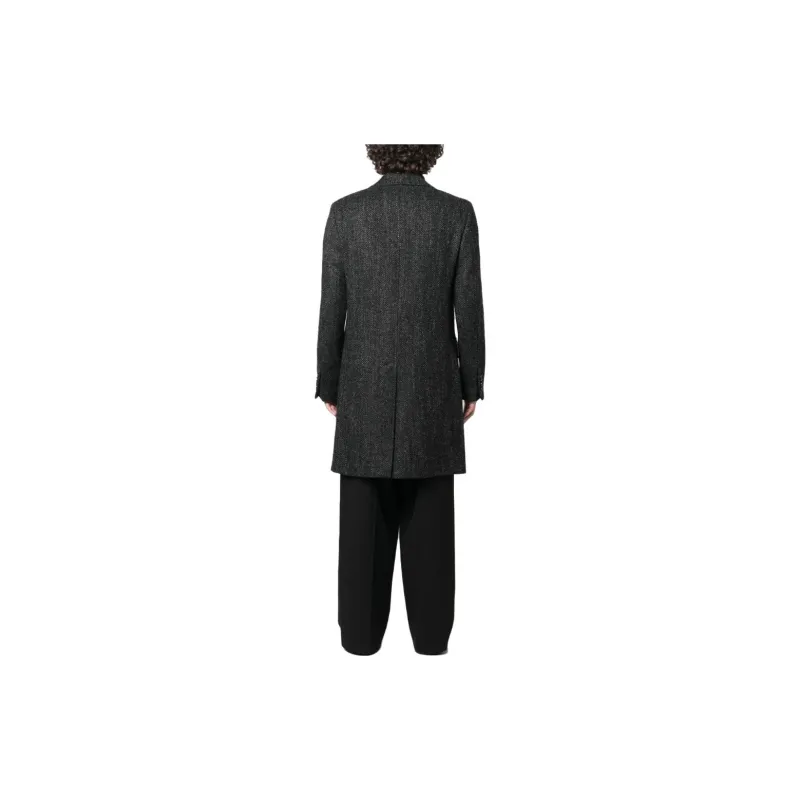 Ermenegildo Zegna Business Suits Men Coal Gray-2