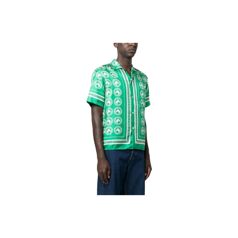GUCCI Aloha Bowling Shirt-3