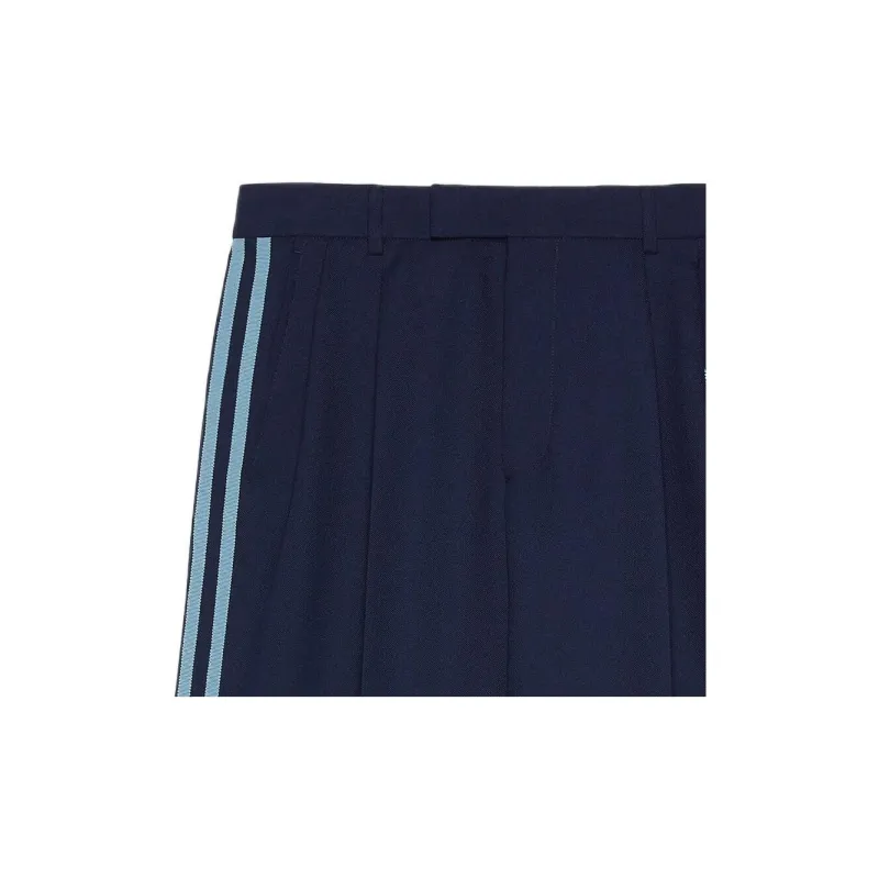GUCCI x Adidas SS23 Casual Shorts Men's Blue-3