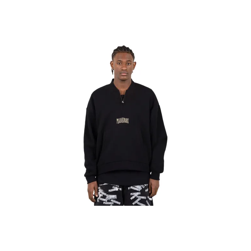 PLEASURES Karat Quarter Zip Fleece-3