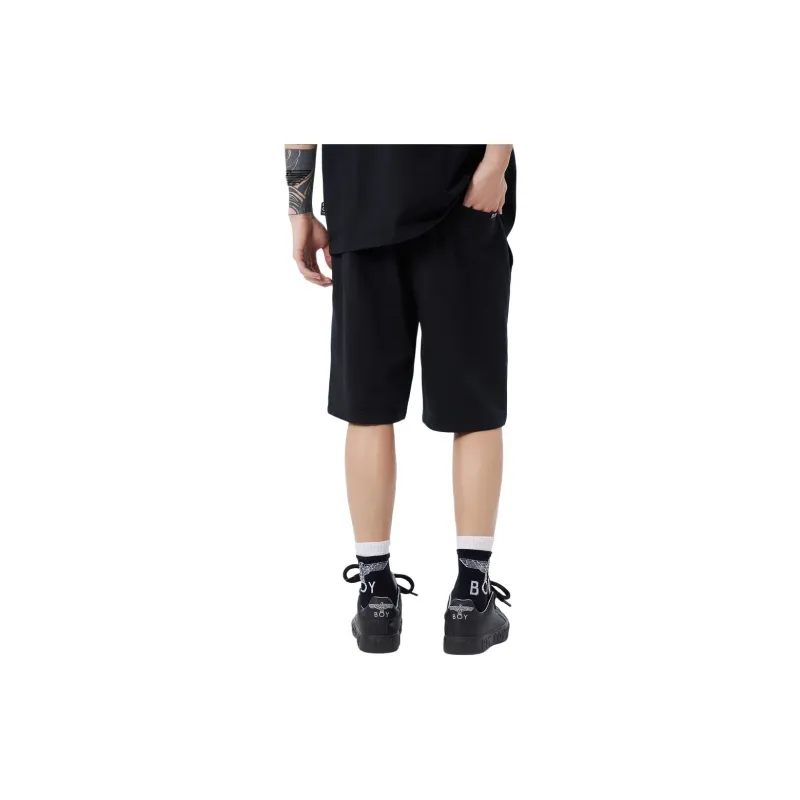 Boy London Casual Shorts Men's Black-3