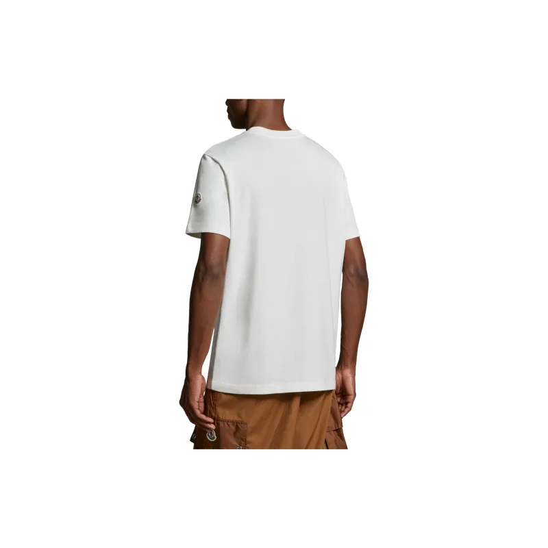 Moncler Logo Detailed Crew Neck T Shirt-2