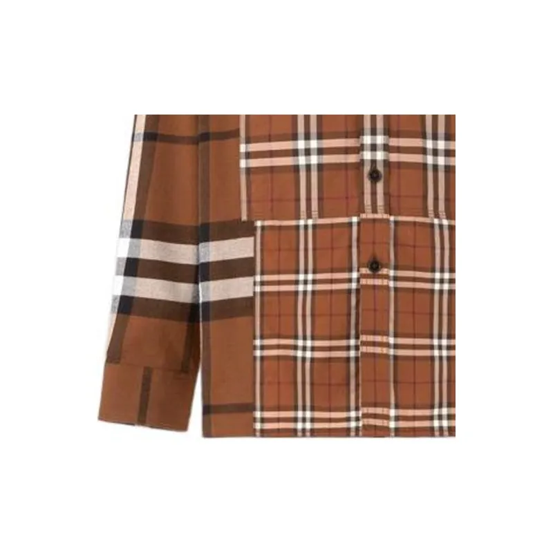 Burberry Shirt Men's Multicolor-5
