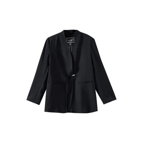 OUNIXUE Business Suits Women's Black