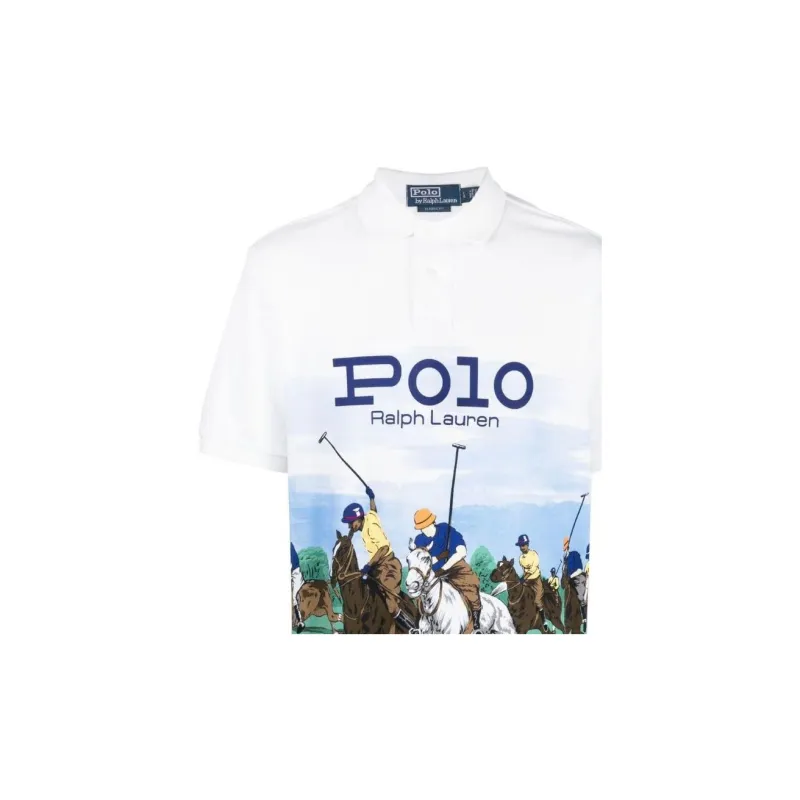 Polo Ralph Lauren Polo Shirt Men's White-4