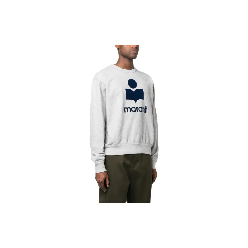 ISABEL MARANT Mikoy Logo embroidered Sweatshirt-3