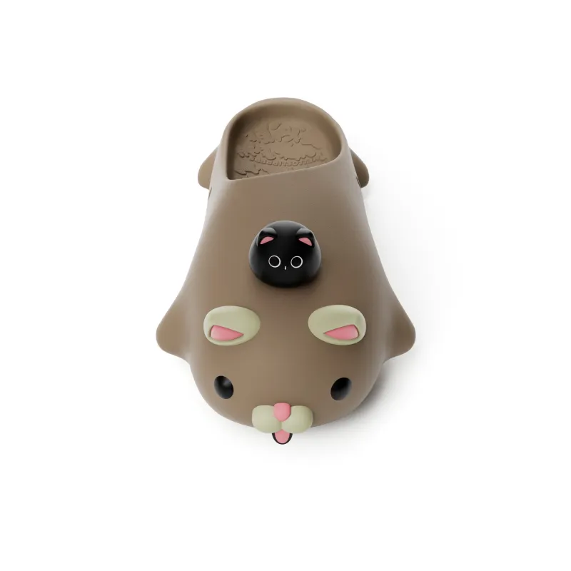 HelloSlippers Animal Total Mobilization Animore Soft And Cute Meow Closed Toe Slippers Unisex-4