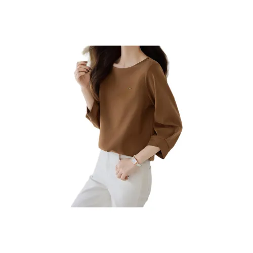 Mo Han Yi Mei Sweatshirts Women's Honey Brown