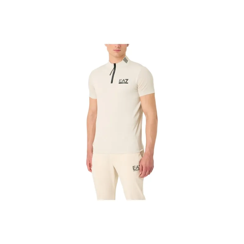 EMPORIO ARMANI EA7 SS24 Sweatshirt Men's Apricot-3