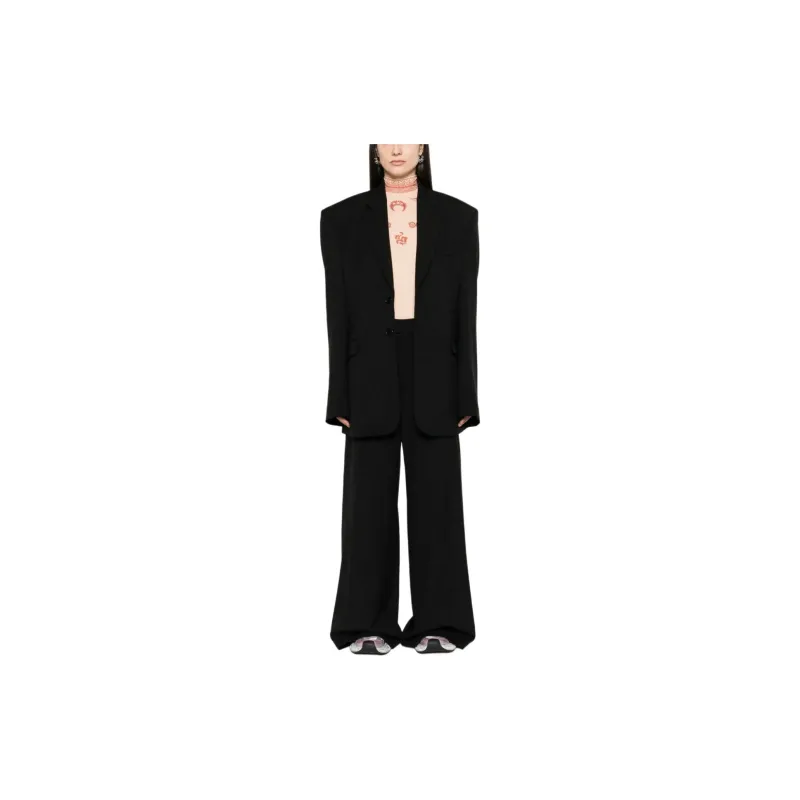 Vetements High waist Wide leg Trousers-2
