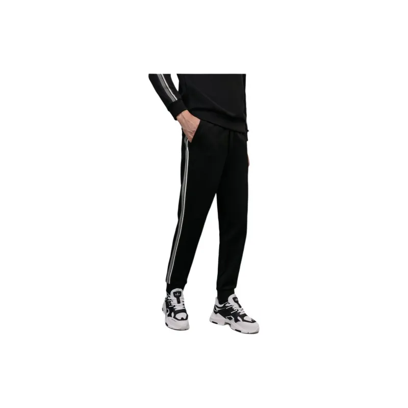 Biyin Leufen Casual Pants Men's Black-3