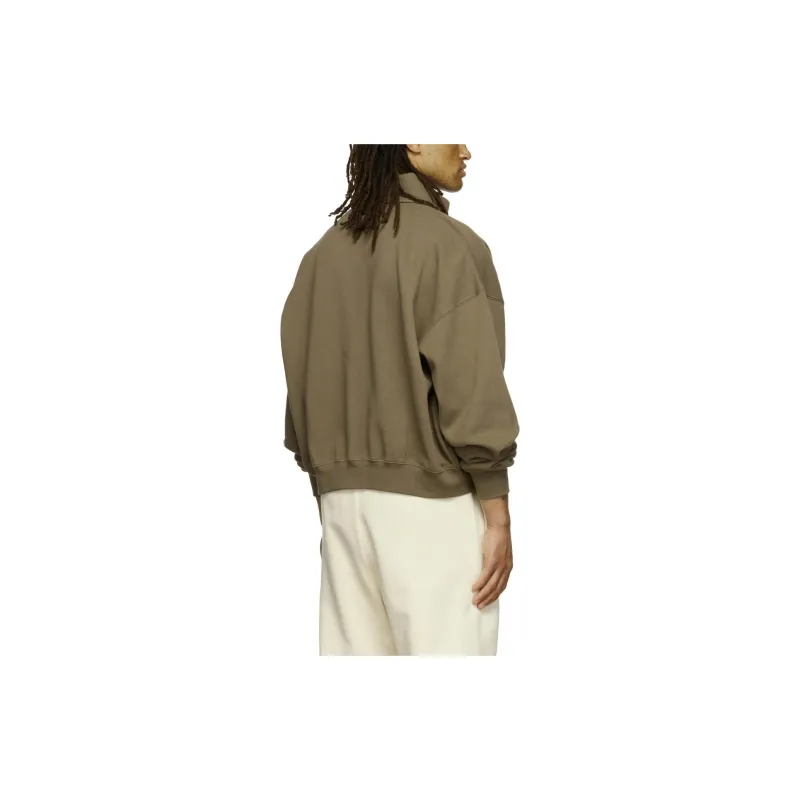 Fear Of God Essentials Jacket Unisex Brown-5