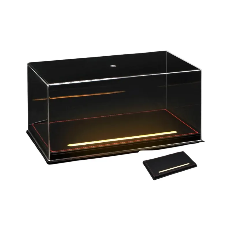 Kavi Model Car With Light Display Case Model Accessories-2