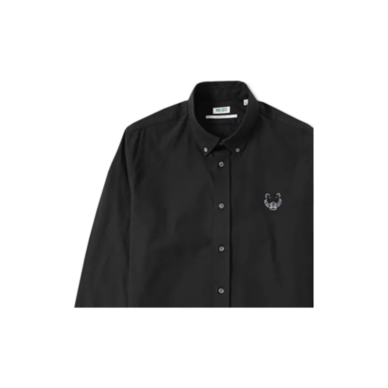 KENZO Shirts Men Black-5