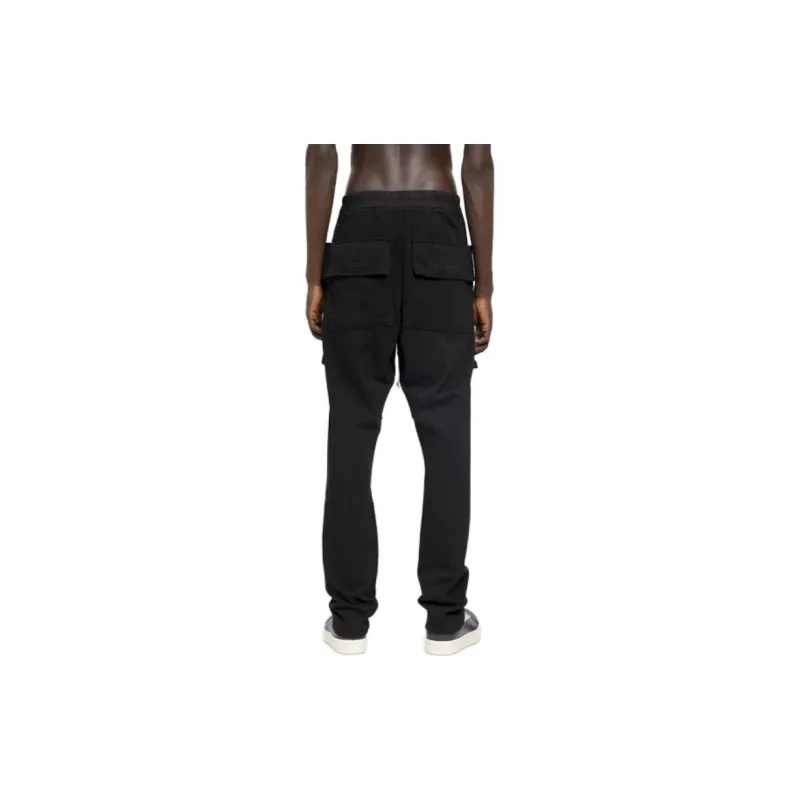 RICK OWENS Drawstring Cargo Trousers-1