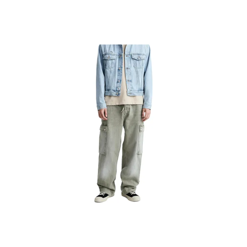 ZARA Cargo Pants Men Khaki-2