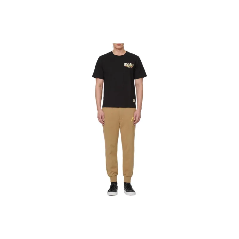 EVISU T Shirts Men Black-5