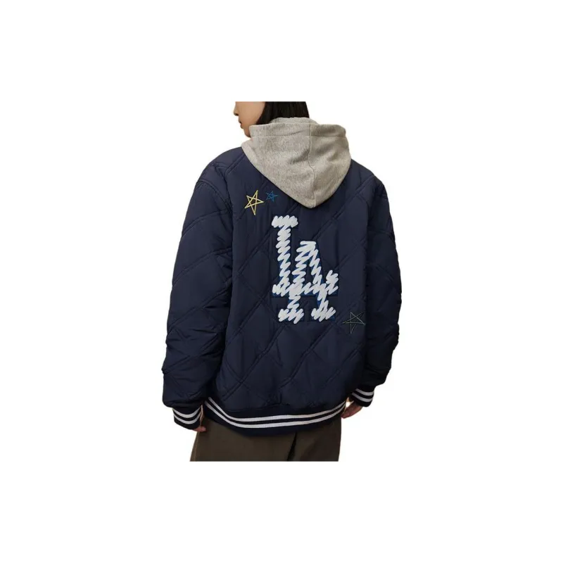 New Era MLB College Style Series Jackets Unisex Navy Blue-2
