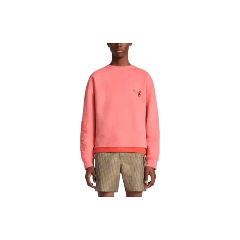 DIOR Sweatshirts Men Pink-2