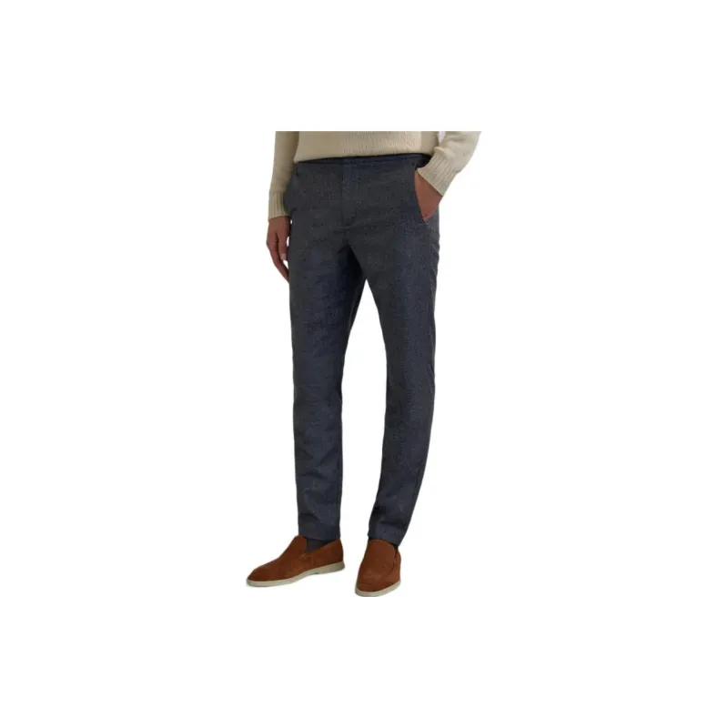 Loro Piana Casual Pants Men Gray-4