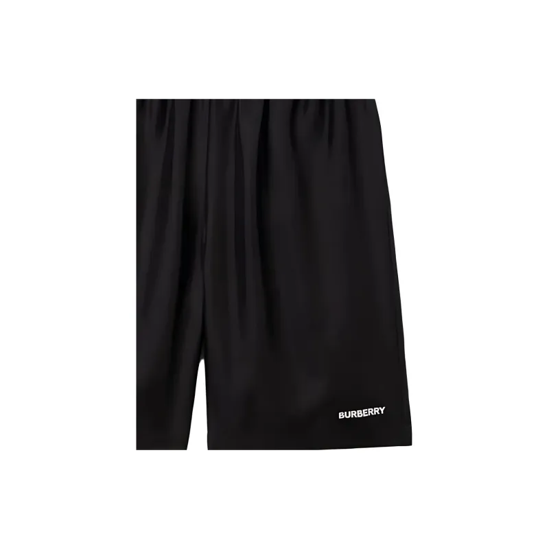 Burberry Casual Shorts Men's Black-5