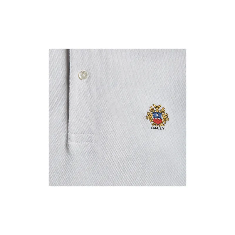 BALLY Logo-embroidered Polo Shirt-2