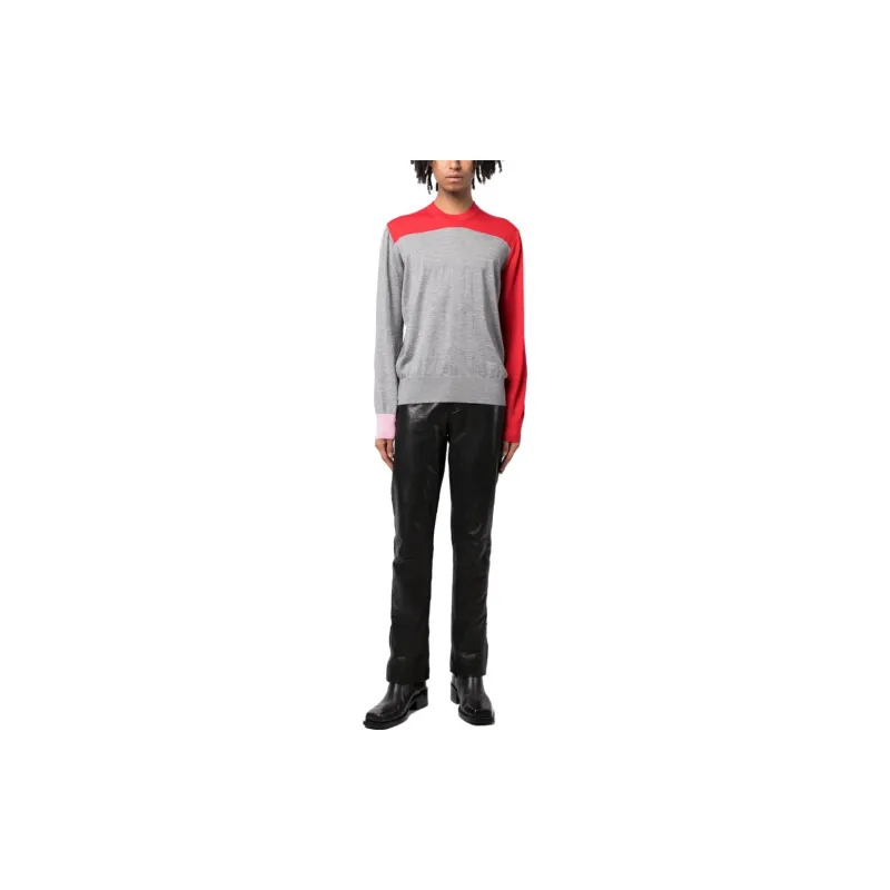 Ferragamo Colour-block Round-neck Jumper-1