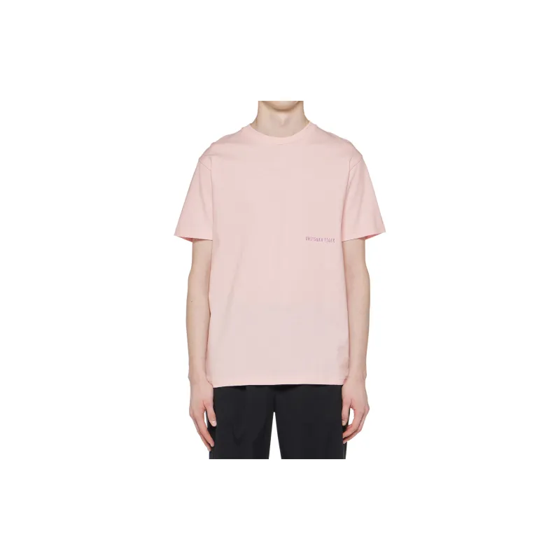 Onitsuka Tiger T Shirt Unisex Pink-2