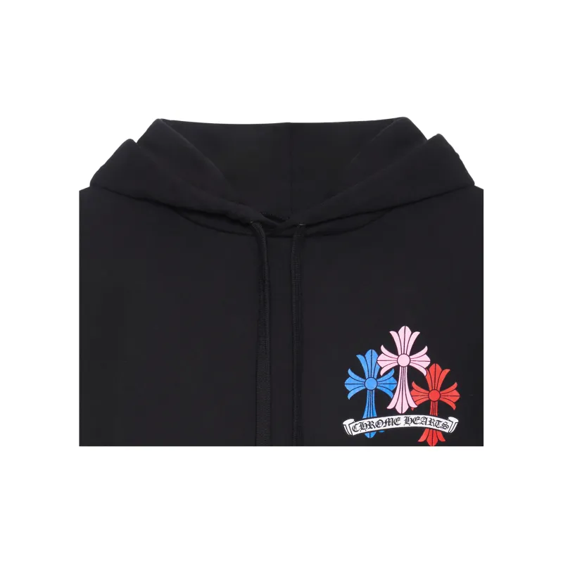 Chrome Hearts Multi Color Cross Cemetery Hoodie-2