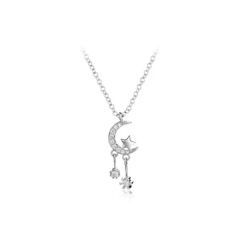 YOASOBI Zircon Necklaces Women's