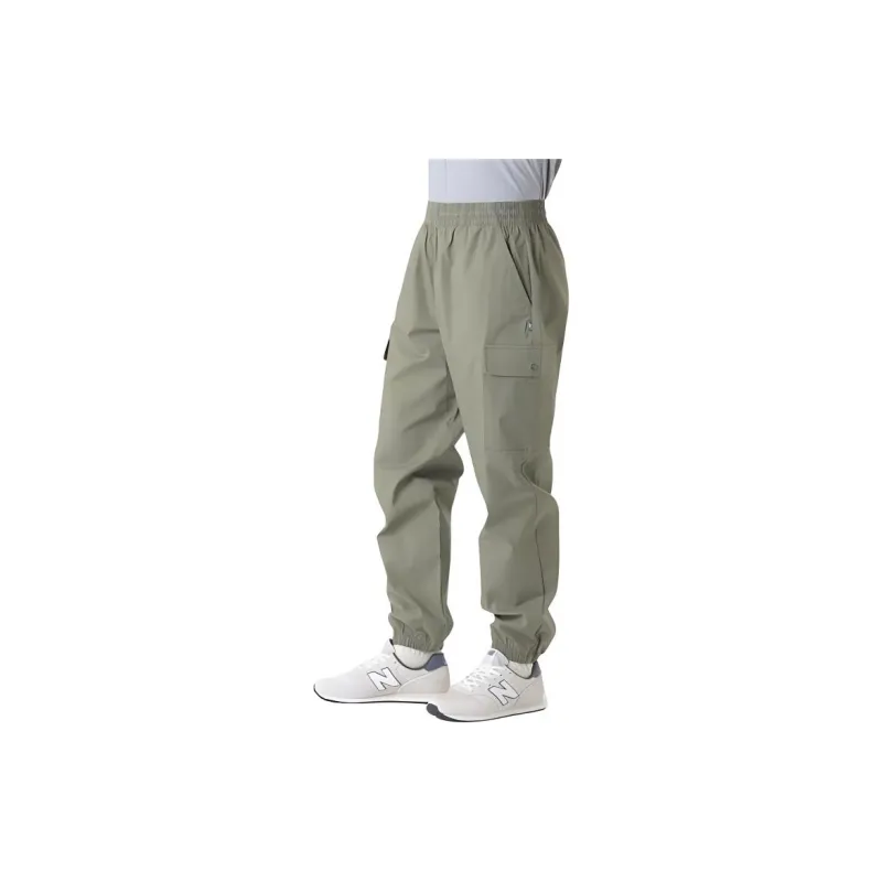 New Balance Cargo Pants Unisex Dark Olive Green-3