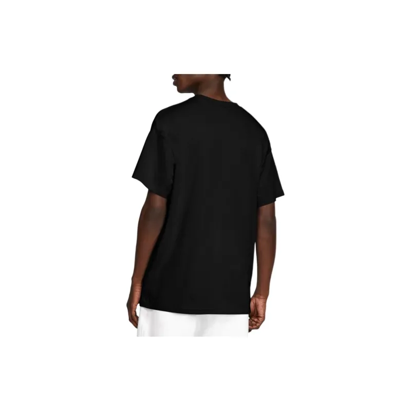 Nike T Shirts Men Black-2
