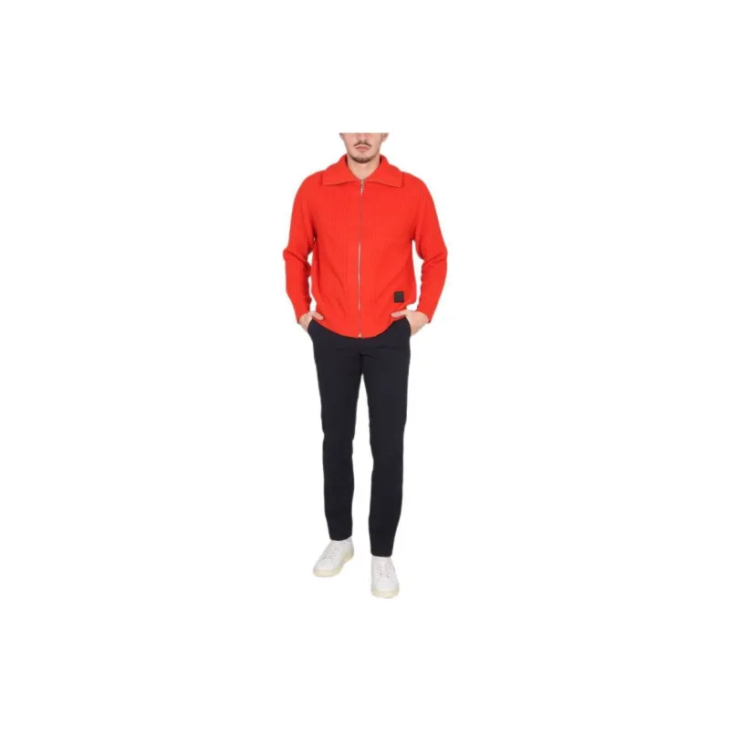 Paul Smith Zip Up Knitted Cardigan-2