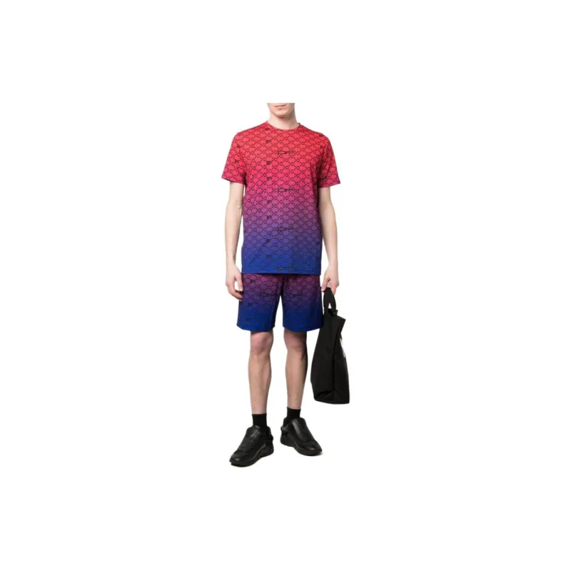OFF WHITE Iridescent Gradient All Over Arrows Monogram Tank T Shirt-2