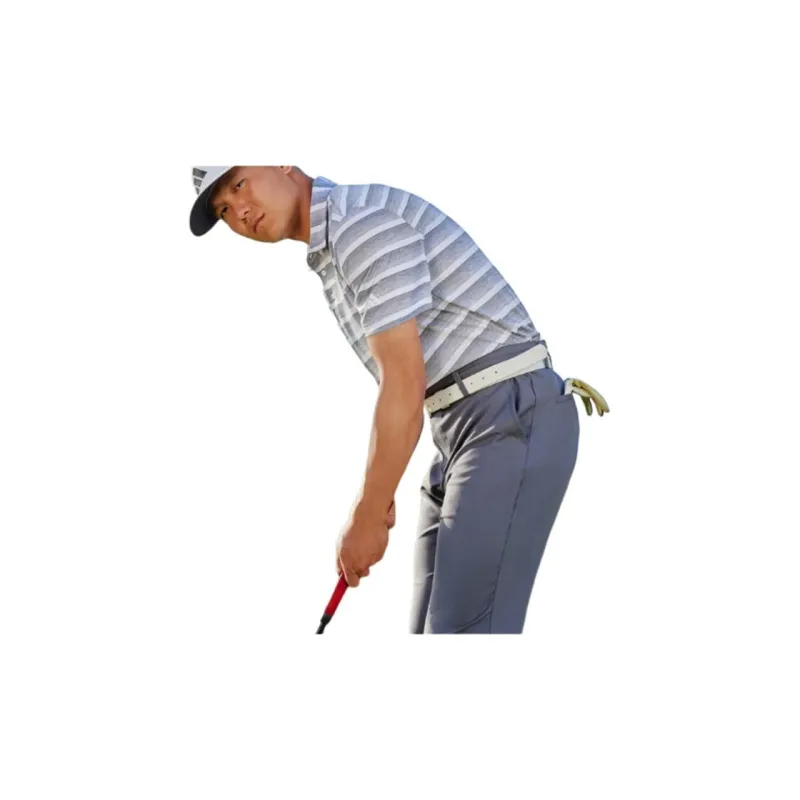 Adidas Free Shipping With AdiClub Two Color Striped Polo Shirt-4