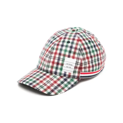 THOM BROWNE Checked Cap