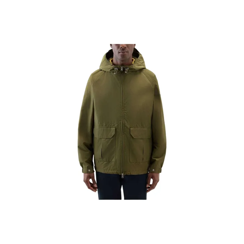 WOOLRICH Zip Up Long Sleeved Jacket-1