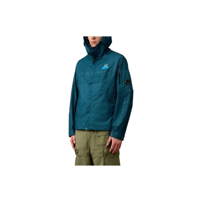C.P.Company GORE G Type Hooded Jacket Jackets Coats Men's Ink Blue-1