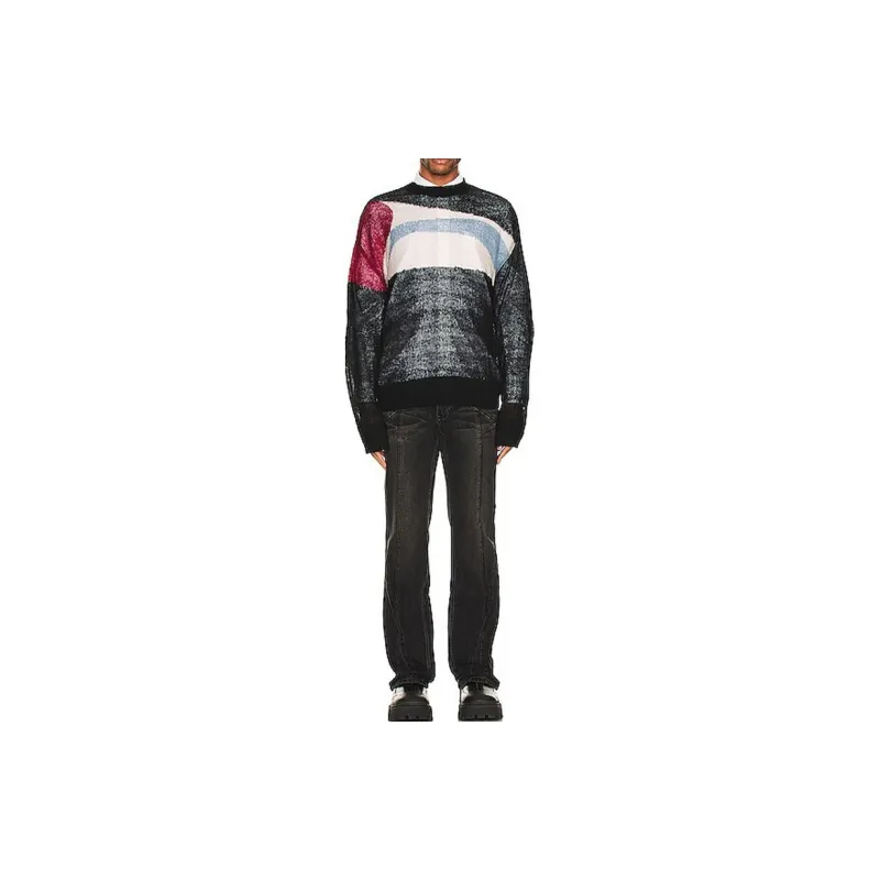 C2H4 Sweaters Men Black-2