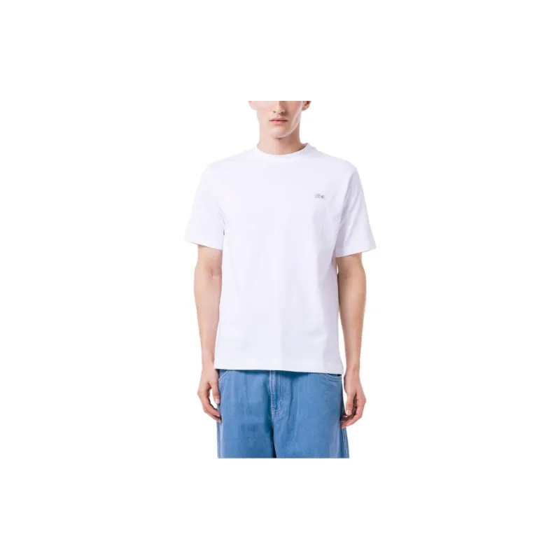 LACOSTE T Shirts Men White-2