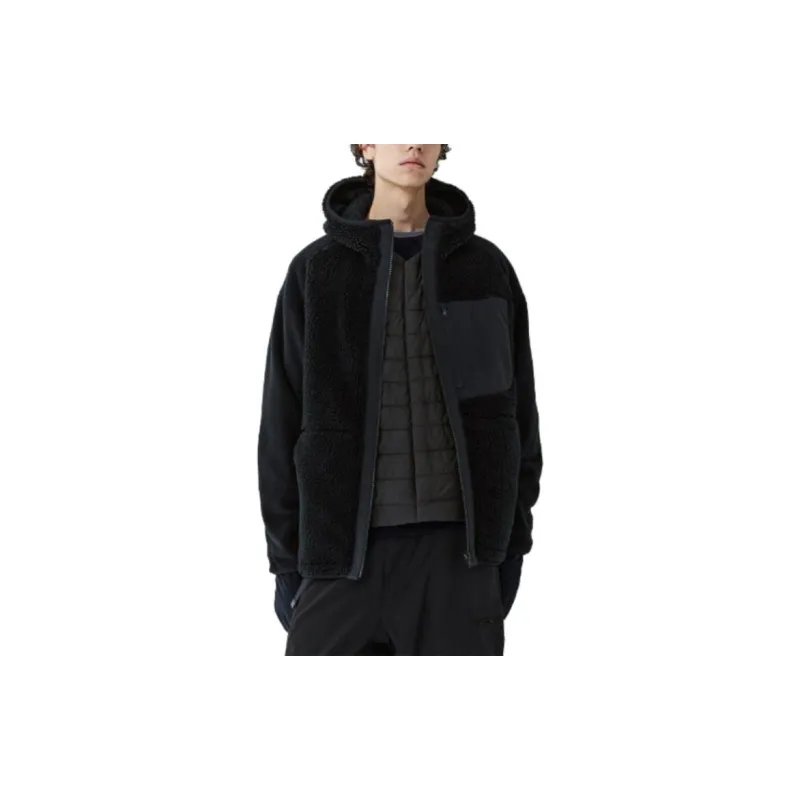 White Mountaineering X UNIQLO White Mountaineering Co titled Series Sweatshirts Unisex Black-2