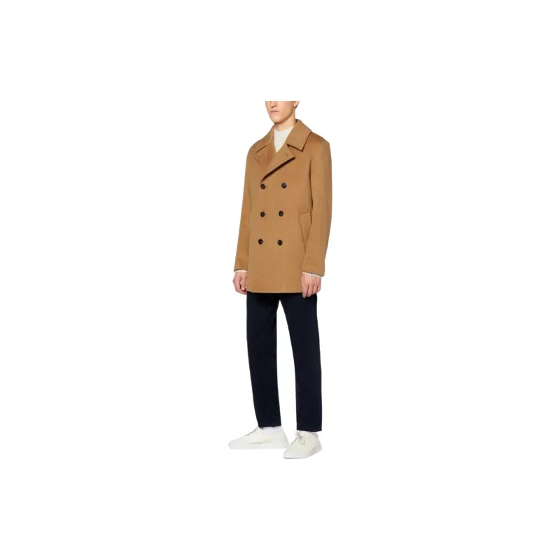 Mackintosh Dalton Double breasted Peacoat-3