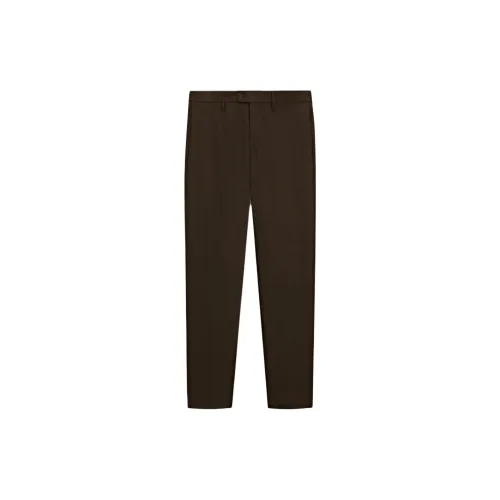 Massimo Dutti Suit Trousers Men Chocolate