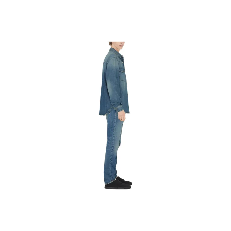 Burberry Japanese Mid rise Slim fit Jeans-4