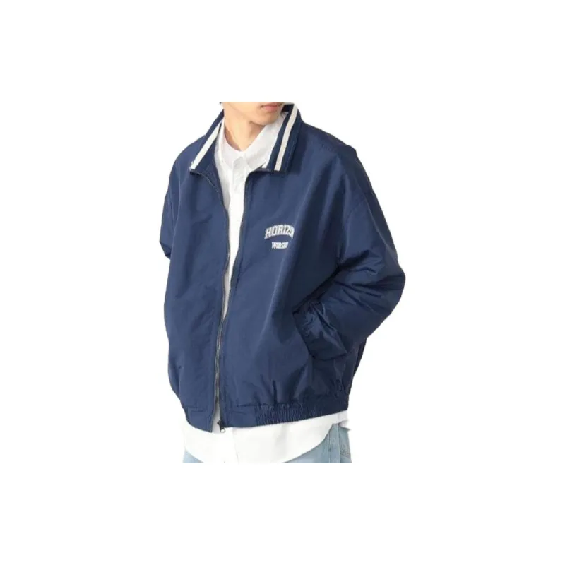 Beams Jackets Men Blue-2