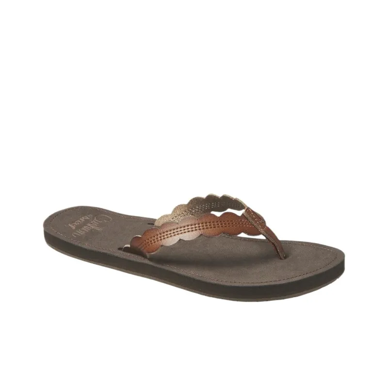 REEF Slip-Resistant Abrasion-Resistant Slide Slippers Women's Brown-2