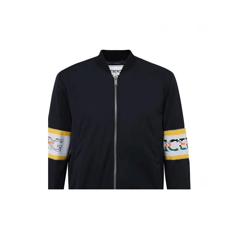 Iceberg SS24 Jackets Coats Men's Navy Blue-7