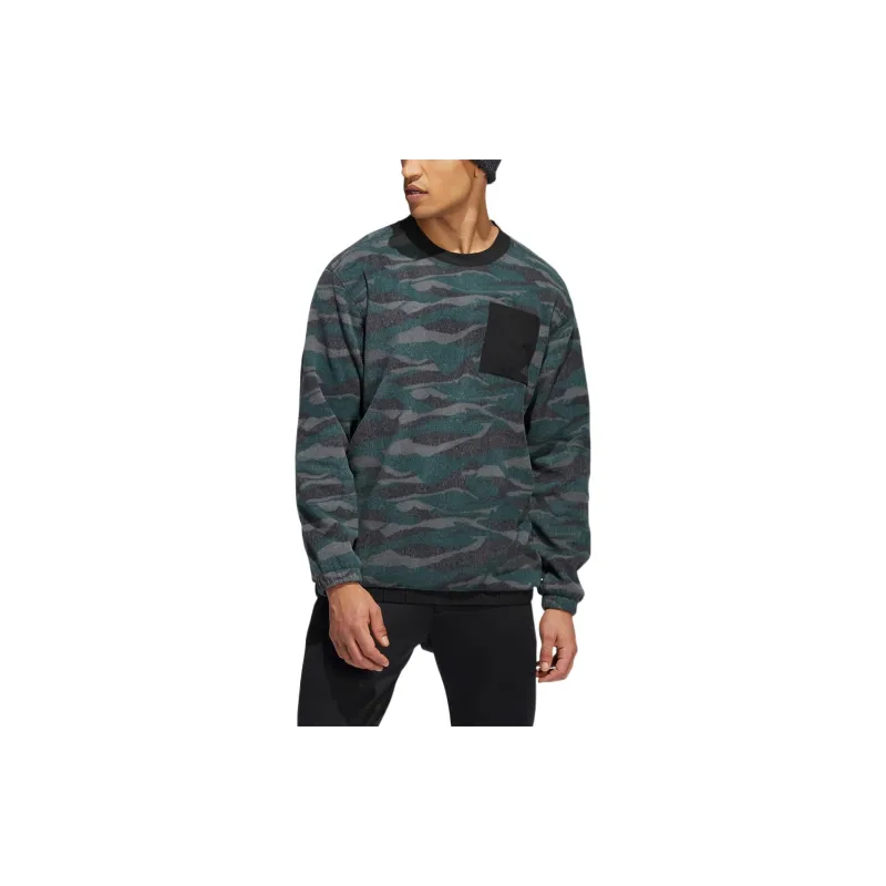 Adidas Sweatshirts Men Dark Green-1
