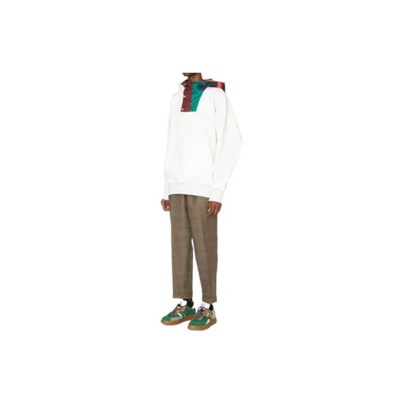 KOLOR Colour block Drawstring Hoodie-1